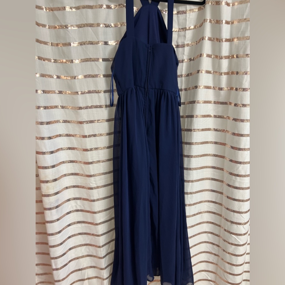 City studio blue formal dress